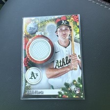 2025 Topps Holiday - Relics Nick Kurtz #PR-NK (MEM, RC)