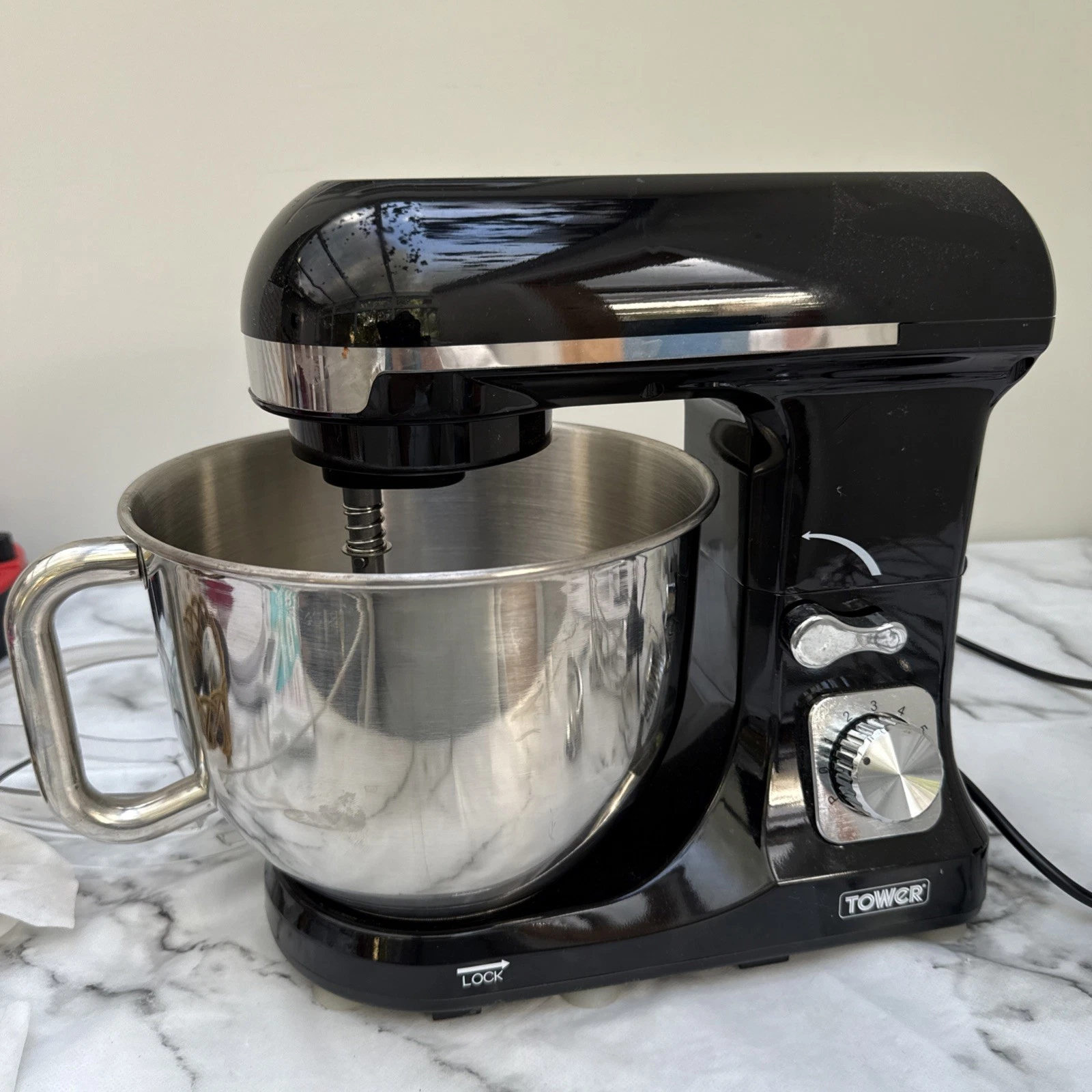 Tower Cavaletto Stand Mixer Black.