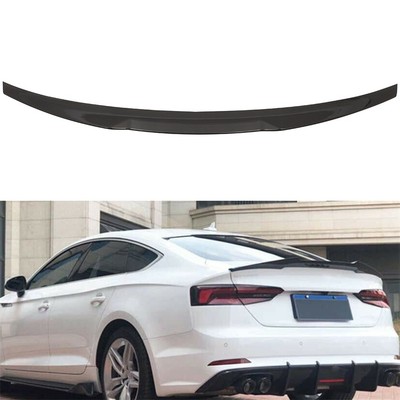 Trunk Spoiler Wing For 2018-2020 Audi A5 S5 Sportback Carbon Fiber Hatchback