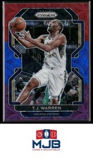 2021-22 Panini Prizm T.J. Warren Choice Red Blue and Purple #15/15 #90