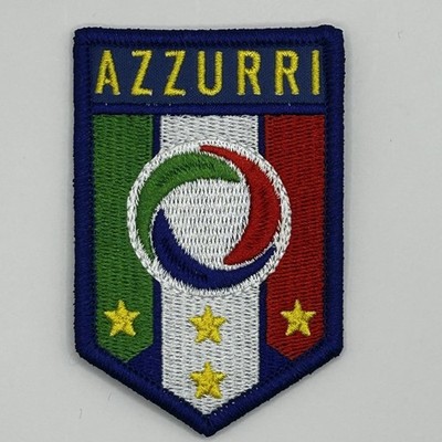 Italy Squadra Azzurra Patch Badge Calcio World Cup European Cup