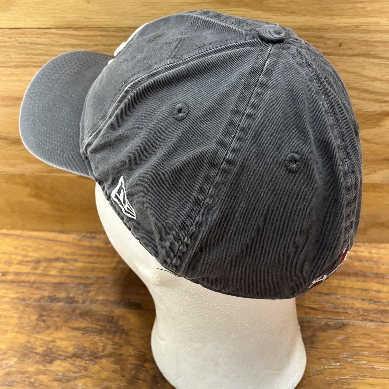 Los Angeles Dodgers Hat Gray Small Fitted New Era 49Forty Embroidered Logo Cap image 6