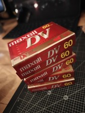 Lot of 5 Maxell Mini DV Digital Video Tapes 60 Min SP/90 Min LP NEW SEALED