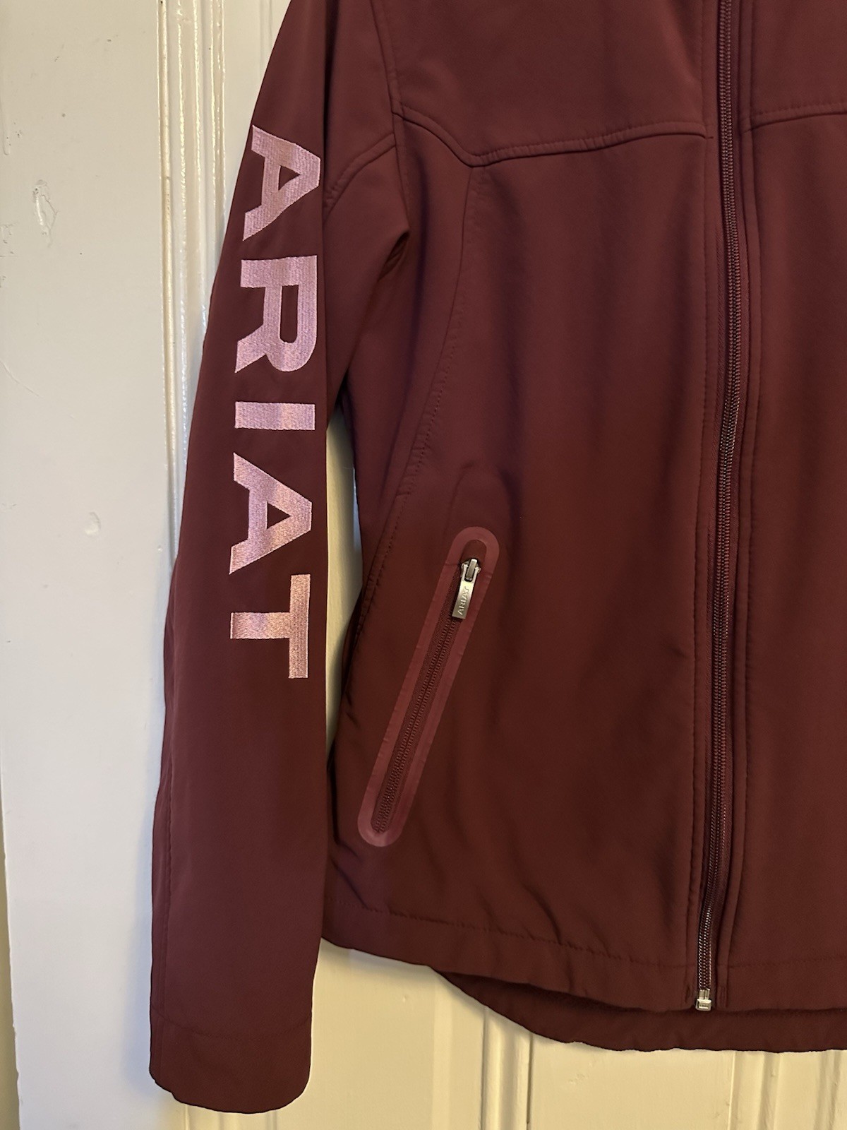 Women’s Medium Ariat Softshell Jacket AriatTEK Fu… - image 3