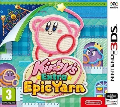 Kirby's Extra Epic Yarn - Nintendo 3DS Kinder Action Abenteuer Plattform Videospiel