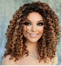 Diva | Orchid | Rene of Paris Wigs | Lace front Curly Long | Molten Amber  -TBD 