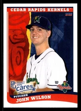 John Wilson 2023 Choice Cedar Rapids Kernels #25 Cedar Rapids Kernels