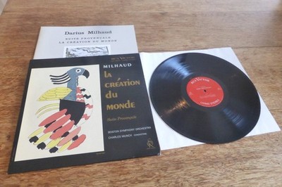 Milhaud La Creation Du Monde Munch US Ltd Ed HIFI 180g LDS 2625 HP TAS LIST LP