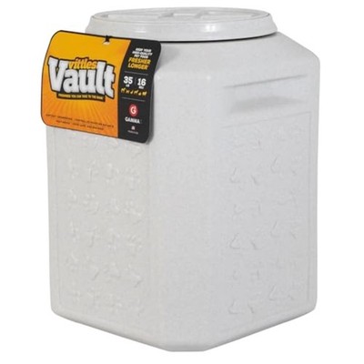 Gamma2 Vittles Vault Pet Food Storage Containers - Fits up to 35lbs, 12''L x 16.7