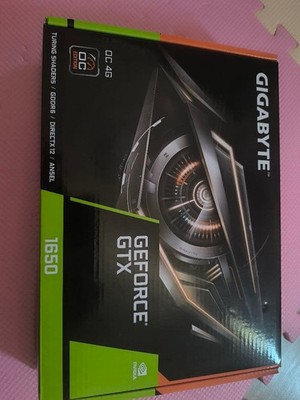 GIGABYTE GEFORCE GTX 1650 4GB PCI Express Grafikkarte Lüfter Kühlung