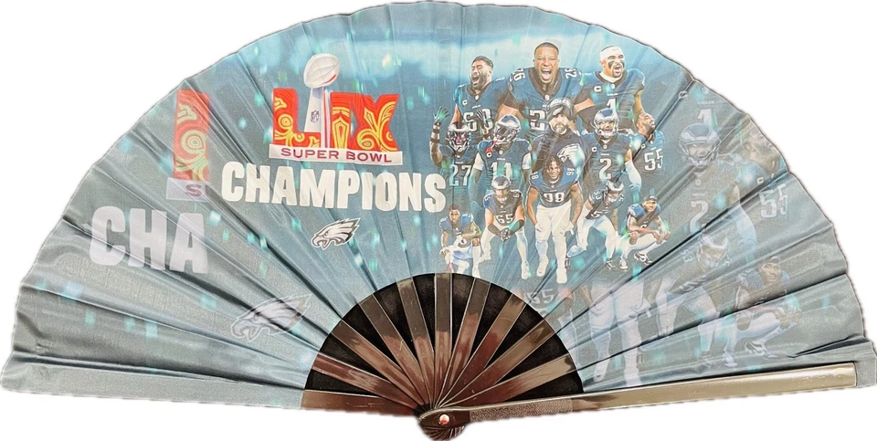 Line Dance Popping Fan - Eagles Championship Botas extra grandes en el suelo Foto 2 de 3