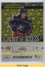 2023-24 Upper Deck Credentials Debut Ticket Access Yellow Tyler Angle READ 1q0n