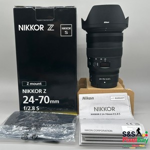 Nikon NIKKOR Z 24-70mm f/2.8 S Lens | Professional Standard Zoom | Boxed | Excel