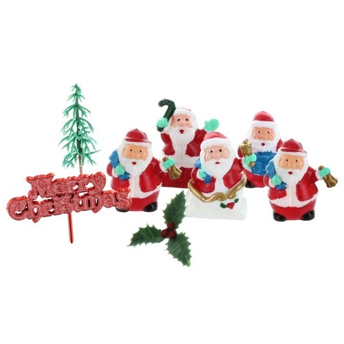 Christmas Cake Decoration Toppers - Picture 20 of 33