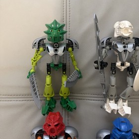 LEGO Bionicle Toa Nuva Set of 6 8566 8567 8568 8570 8571 8572 Complete Tahu Lewa