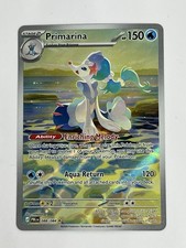 Carta Pokemon Acqua TCG Primarina 088/084 PBL en Holo Full Art 150HP