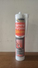 ​Everbuild White Silicone: Mould-resistant, flexible, and watertight sealant.