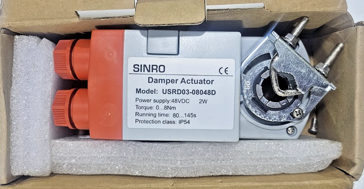 SINRO USRD03-08048D New - Surplus Building Automation Actuator
