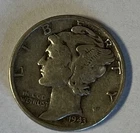 1943 10C Mercury Dime