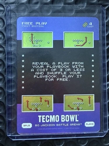 Free Play #BPL5 SSP Bonus Play 2026 Bo Jackson Battle Arena Tecmo Bowl Edition