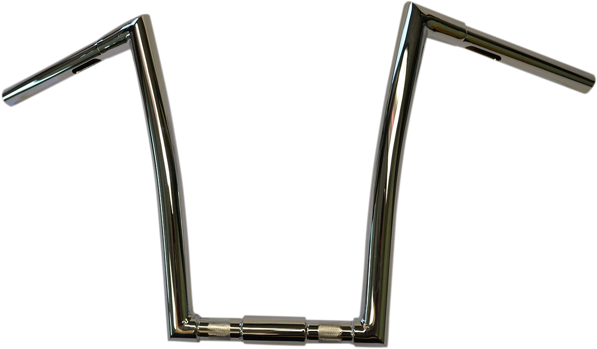 Todd's Cycle 1 1/4" Strip Handlebars 14" Chrome Spr - 14" 0601-3572