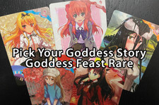 Goddess Story Goddess Feast NSSY (Pick your Rare) Anime Foil Cards