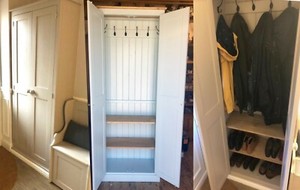 coat and boot storage
