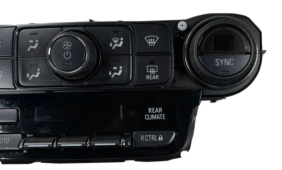 15 GMC Yukon calefacción aire acondicionado control de temperatura con asientos térmicos 23449658 Foto 3 de 4