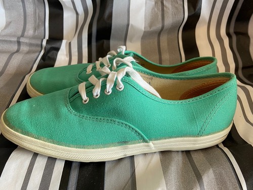 Nuevos zapatos verdes vintage Keds Hospital Oxford talla 6M con caja original WK581 - Imagen 4 de 11