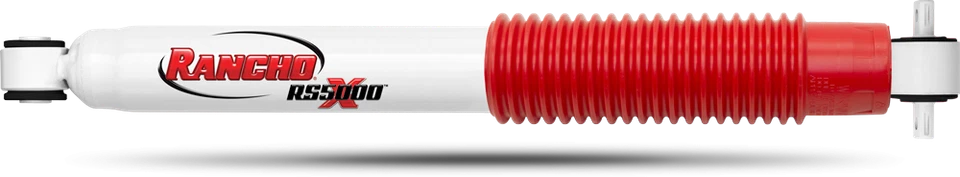 "Amortiguadores delanteros y traseros Rancho RS5000X para Jeep Wrangler TJ 1997-2006 con elevación de 0-1""" Foto 3 de 3