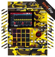 Akai MPC One Plus  Camo Yellow  Protective Decal  StyleFlip Skins