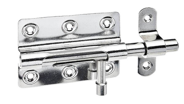 Alberts Bolzenriegel Runder Griff Versenkt.SchraublöCher TüRriegel Schlossriegel-image