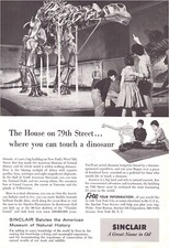 Lot of 7 - 1956 Sinclair Oil Vintage Print Ads