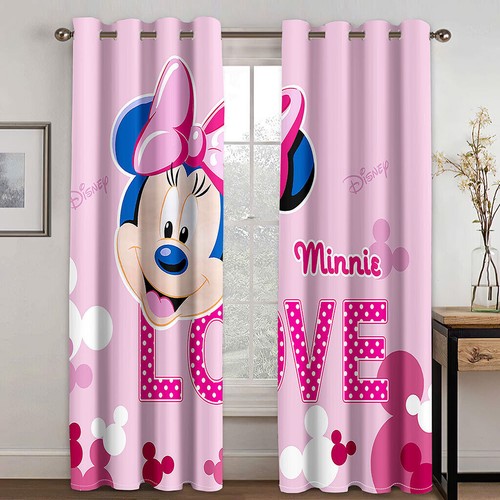 Boys Girl Characters Thick Blackout Curtains Thermal Ring Top Eyelet Drapes Gift - Bild 136 von 216