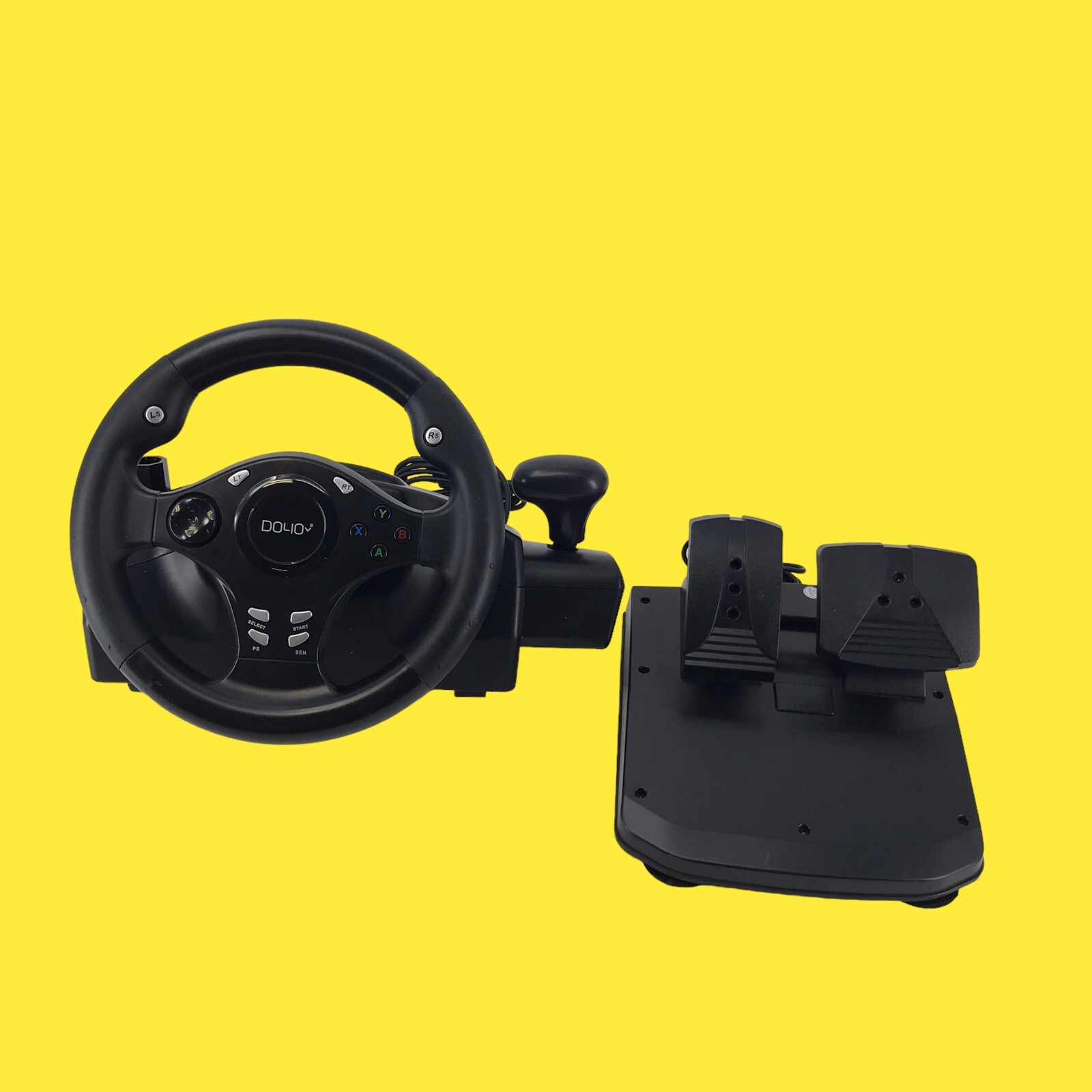 DOYO R270 Gaming racing wheel and pedals 3243 Z58/4 eBay