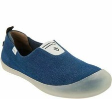 Yeoji A1-A Denim Slip-on Sneaker with Removable Outsole, Size 10 M