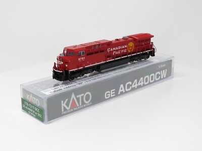 Kato N 176-7217-DCC Canadian Pacific GE AC4400CW Diesel Locomotive Freight Train