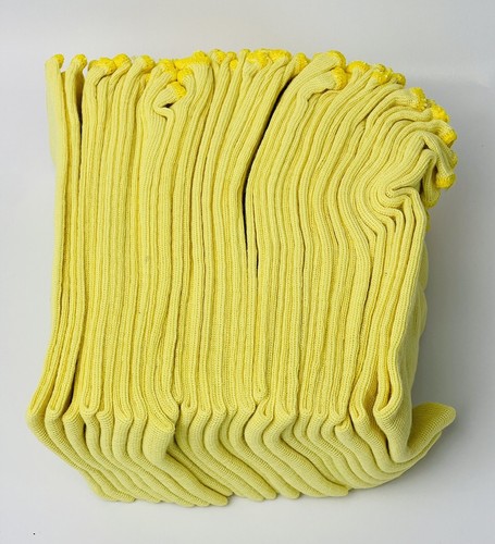 4 Pcs Sperian Sleeve 14" Cut/Burn Resistant Sleeves 1-Ply Yellow Made W/ Kevlar - Afbeelding 3 van 4