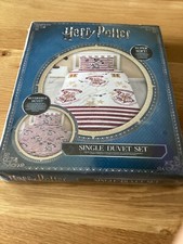 HARRY POTTER SUPERWEICHE EINZELBETTWÄSCHE SET WENDEBETTBEZUG