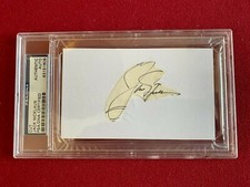 Jack Nicklaus, "Autograph" PSA / DNA Encapsulated Cut - "The Golden Bear"