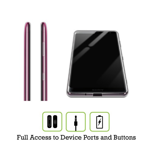 FUNDA HEAD CASE DESIGNS CON DIBUJO DE CARA DE ANIMAL SUAVE PARA TELÉFONOS SONY 1 - Imagen 5 de 13