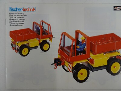 FischerTechnik Hobby Manuals Experiments Vehicles Robotics Science Construction