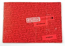 197386 Eumig Mini3 Servofocus Super 8 Movie Camera Original User Instructions