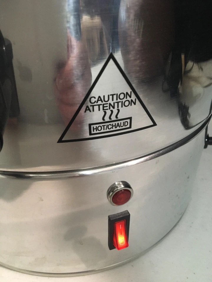 Amazon AC-18108-P Commercial 60-Cup  Aluminum Coffee Urn with Spout. Tested - Image 3 of 4