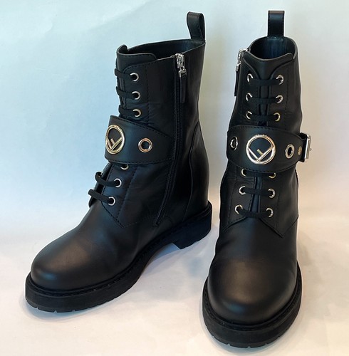 fendi combat boots