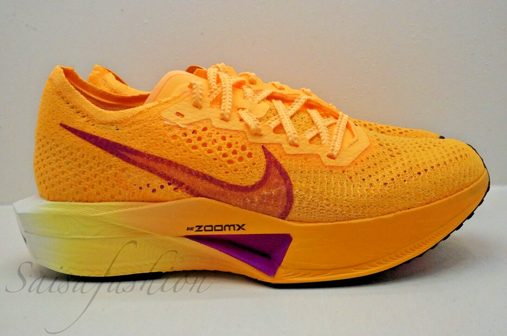Nike ZoomX VaporFly Next% 3 Laser Orange Running Shoes - Size 8