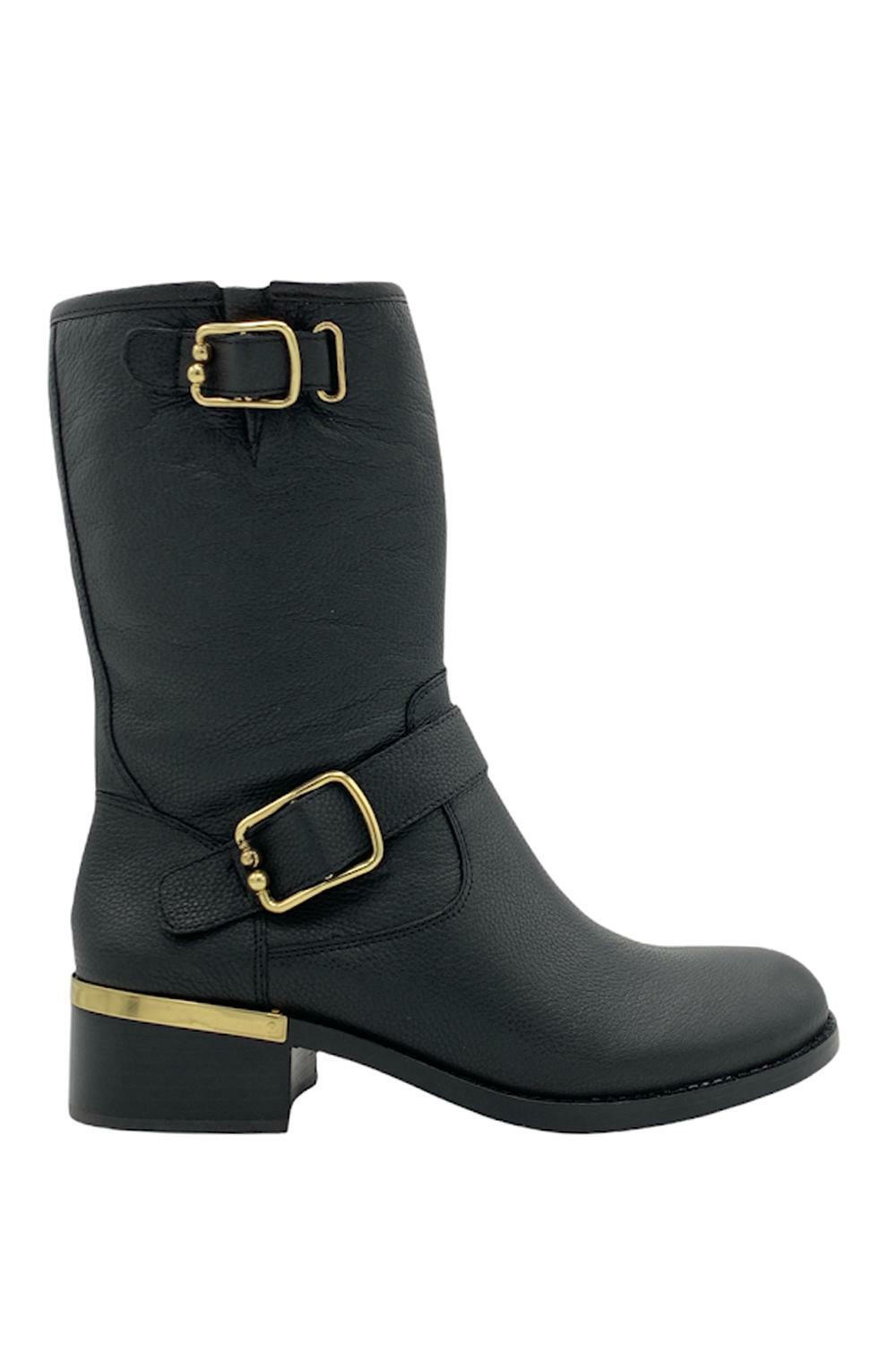 Vince Camuto Harness Detailed Mid-Calf 