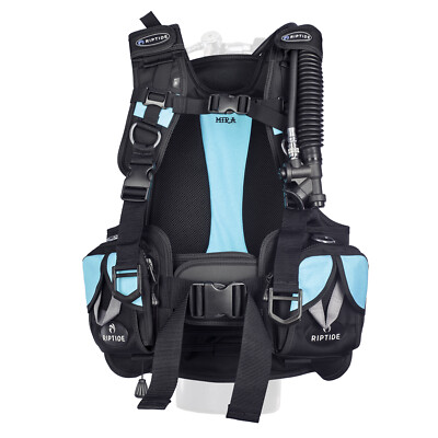 Riptide Mira Lightweight Womens Back Mount BCD, Integrated QD Weight Pockets