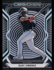 2021 Panini Obsidian Electric Etch Purple #52 Eloy Jimenez /99