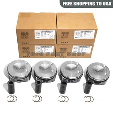 GENUINE Pistons & Rings STD Φ82.51mm Φ23mm For VW GLI GTI Audi A3 A4 A5 2.0 TFSI
